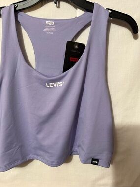 Levi's Lavender Racerback sport bra Xl